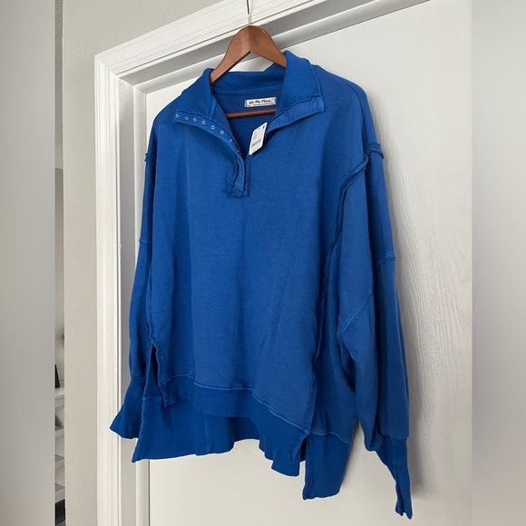 We The Free Camden Henley Sweatshirt - NWT - Picture 5 of 5